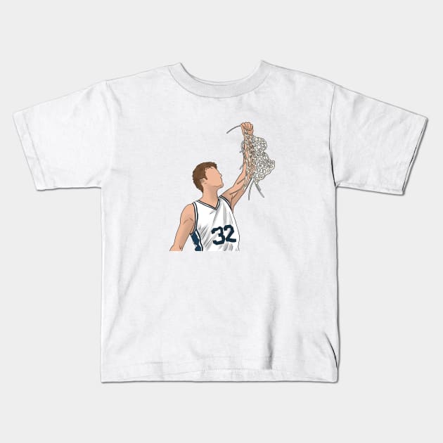 Christian Laettner Kids T-Shirt by SickSticksCo